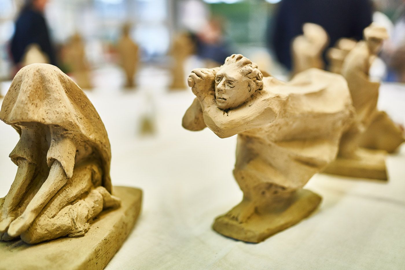 Skulpturen im Kunstunterricht